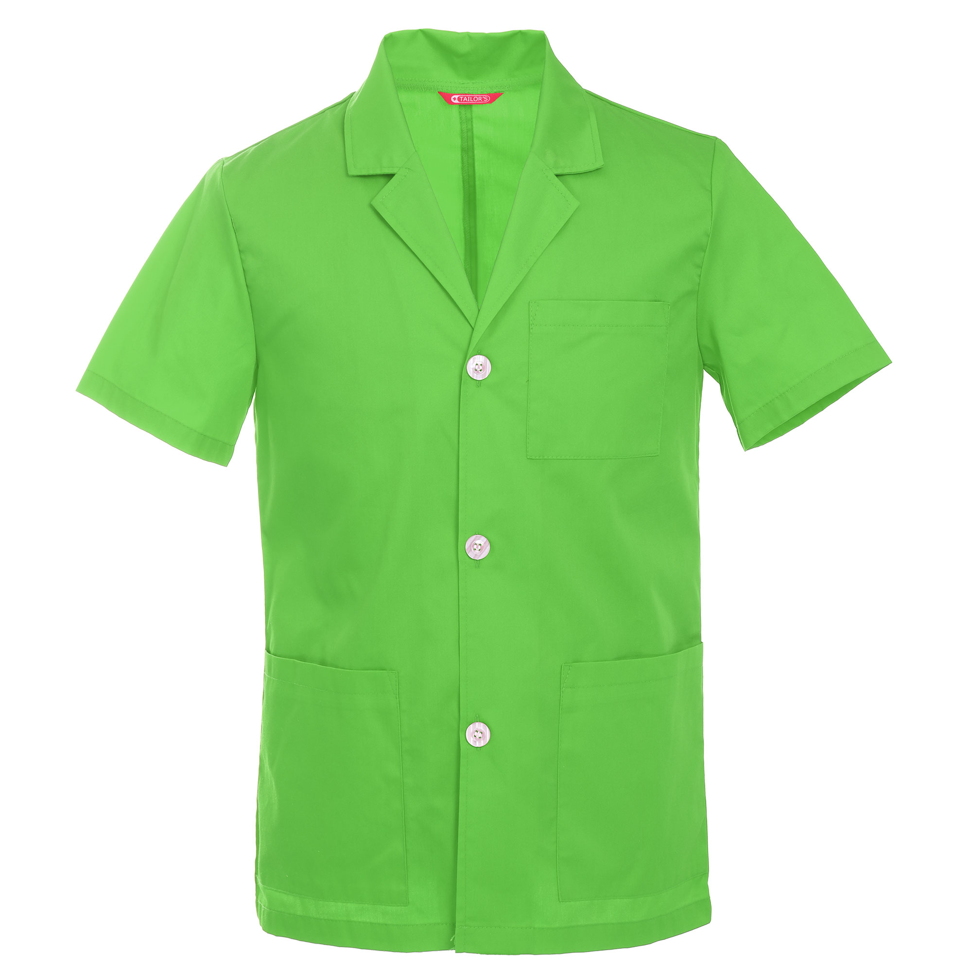 Men's 31 Inch Consultation Short Sleeve Lab Coat