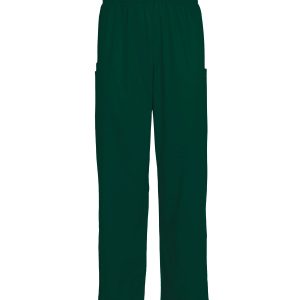 Men’s Full Elastic Waist Cargo Scrub Pants