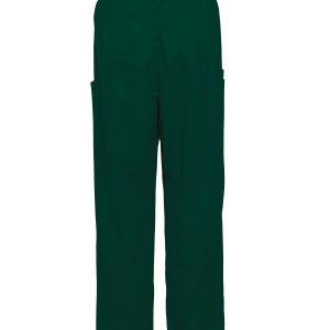 Men’s Full Elastic Waist Cargo Scrub Pants