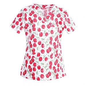 Women’s Print Scrub Top