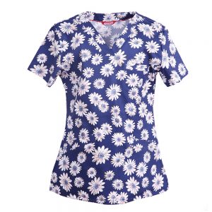 Women’s Print Scrub Top