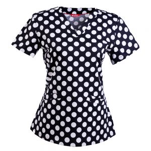 Women’s Print Scrub Top