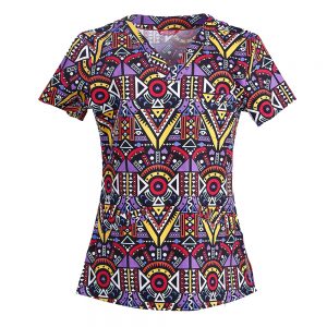 Women’s Print Scrub Top
