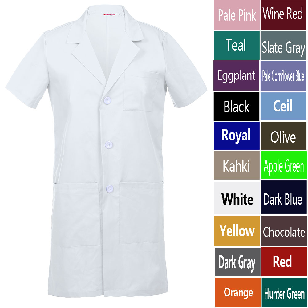 Men's Lab Coat Short Sleeve - Image 2