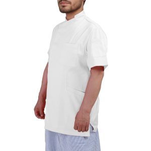 Men’s Chef Coat Short Sleeve Chef Jacket