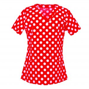 Women’s Print Scrub Top