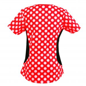 Women’s Printed V-Neck Scrub Top