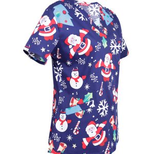 Women’s Print Scrub Top