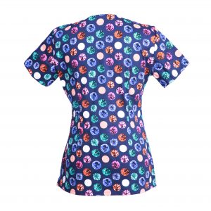 Women’s Print Scrub Top