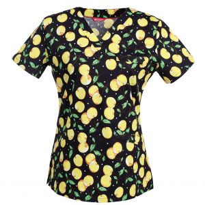 Women’s Print Scrub Top