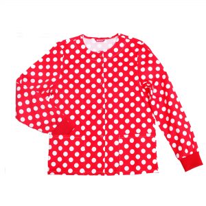 Womens Print Scrub Jacket