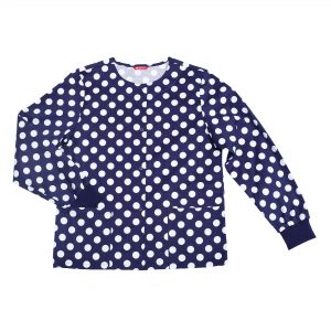 Womens Print Scrub Jacket