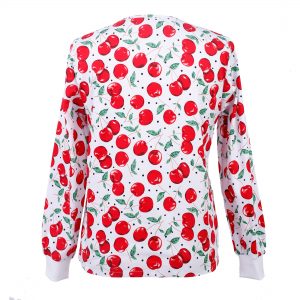 Womens Print Scrub Jacket