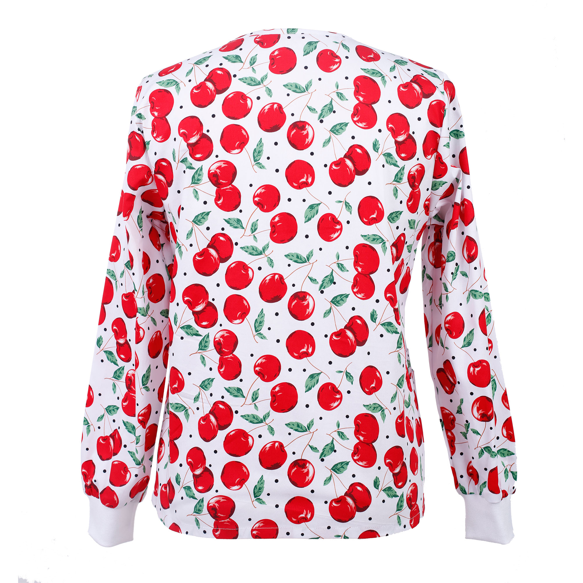 Damska Kurtka Warm-Up Z Nadrukiem Na Napy - obrazek 2