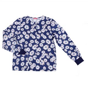 Womens Print Scrub Jacket