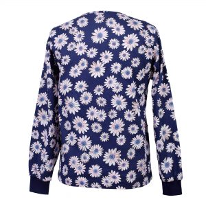 Womens Print Scrub Jacket