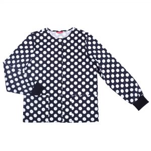 Womens Print Scrub Jacket