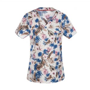 Women’s Print Scrub Top