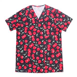 Men’s Printed Scrub Top