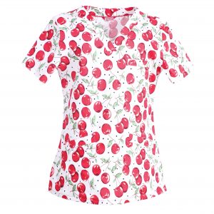 Women’s Print Scrub Top
