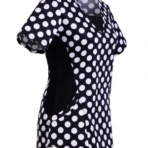 Women’s Printed V-Neck Scrub Top